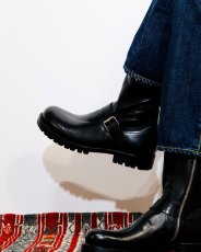 画像3: nonnative  BIKER ZIP UP BOOTS COW LEATHER (3)