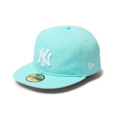 画像1: NEW ERA  59FIFTY ソフトバックラム Color Variation ニューヨーク・ヤンキース ブルーティント (1)