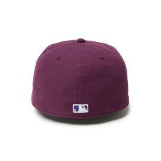 画像3: NEW ERA  59FIFTY ソフトバックラム Color Variation ニューヨーク・ヤンキース プラム (3)