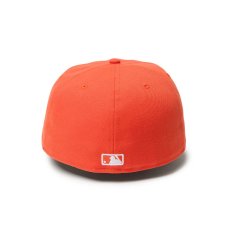 画像3: NEW ERA  59FIFTY ソフトバックラム Color Variation ニューヨーク・ヤンキース セーフティオレンジ (3)