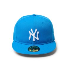 画像2: NEW ERA  59FIFTY ソフトバックラム Color Variation ニューヨーク・ヤンキース スナップショットブルー (2)
