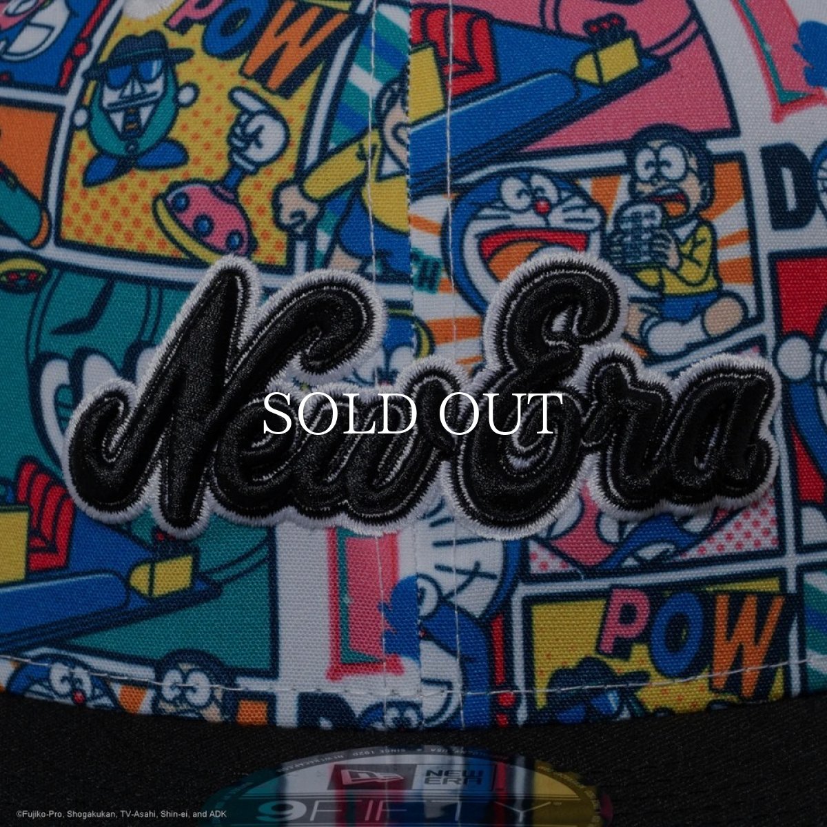 画像3: NEW ERA  9FIFTY ドラえもん コミック オールオーバープリント ブラックバイザー (3)