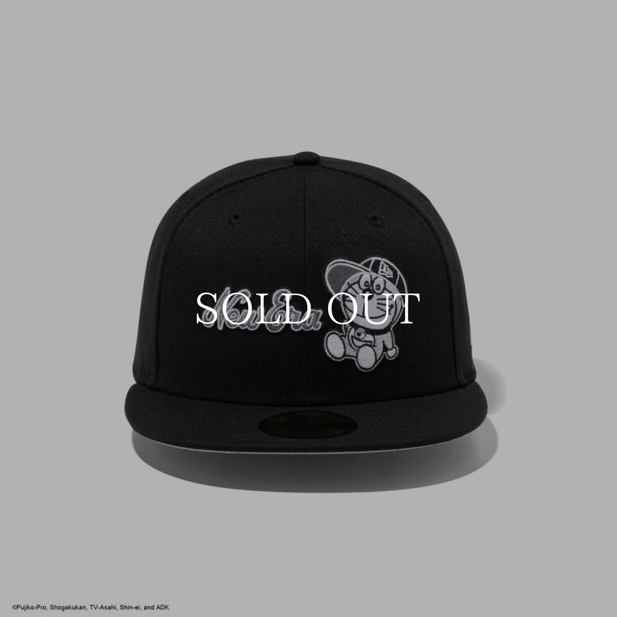 画像5: NEW ERA  59FIFTY ドラえもん New Era キャップ ブラック × モノトーンカラー (5)
