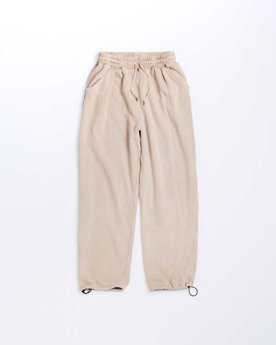 画像11: ANACHRONORM  PIGMENT DYED TUCK WIDE SWEAT PANTS (11)