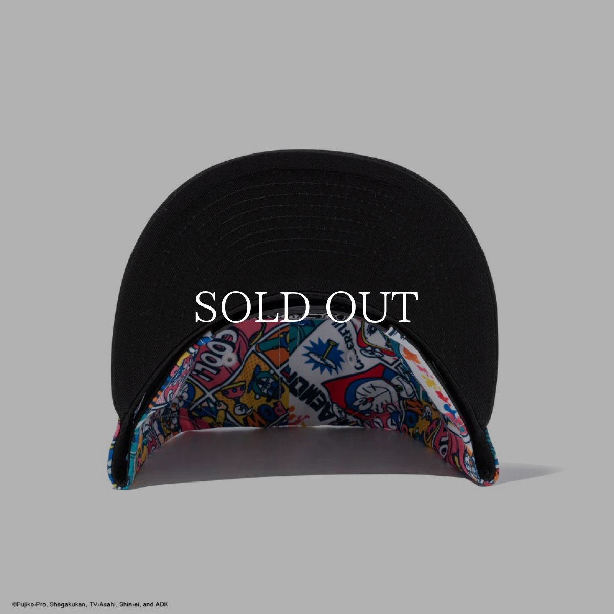 画像10: NEW ERA  9FIFTY ドラえもん コミック オールオーバープリント ブラックバイザー (10)