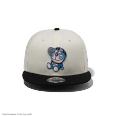 画像3: NEW ERA  9FIFTY ドラえもん キャップ クローム ブラックバイザー (3)