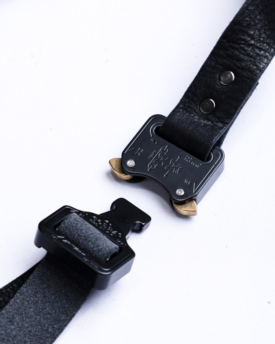 画像5: ANACHRONORM  COBRA BUCKLE LEATHER BELT TYPE2 (5)