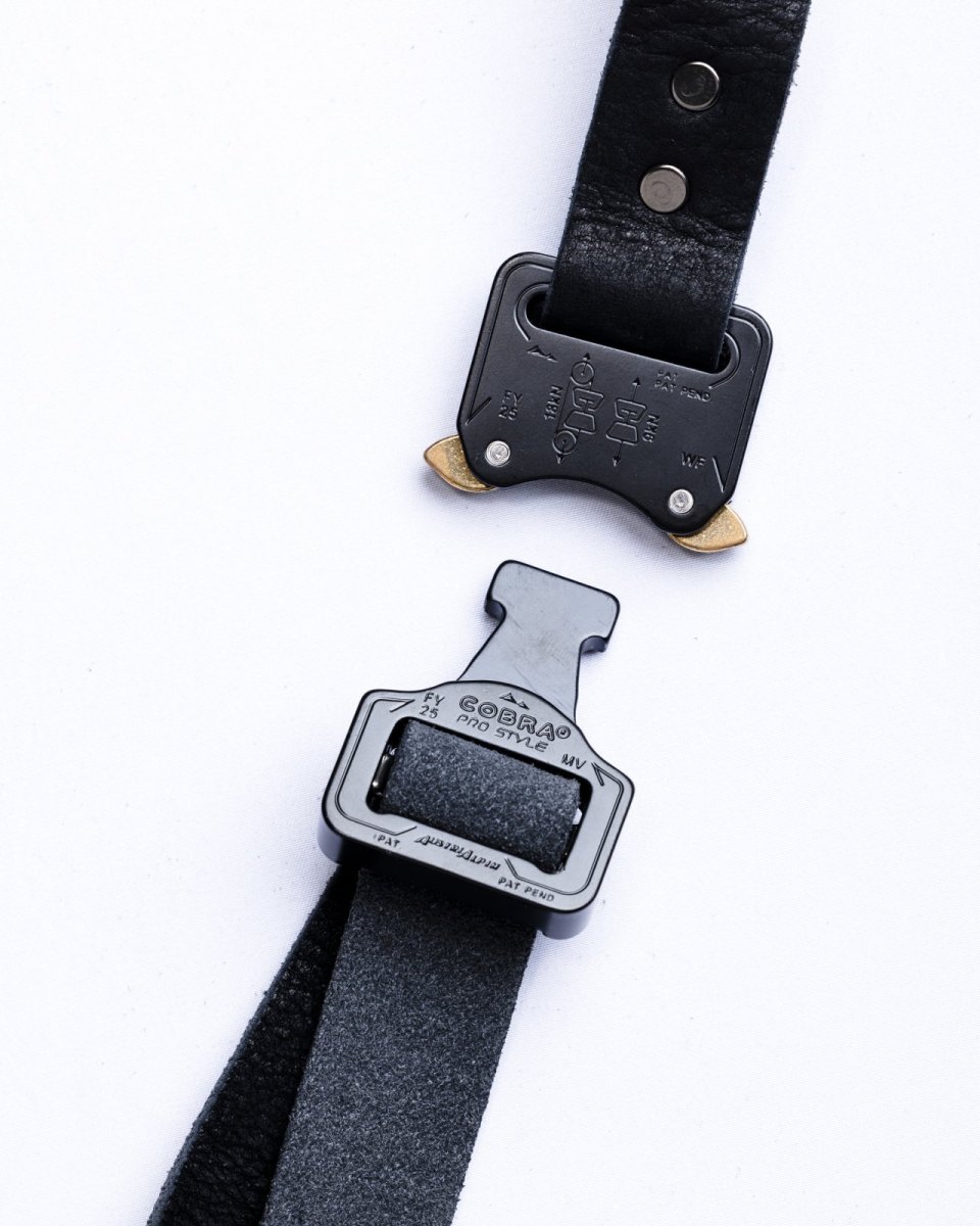 画像6: ANACHRONORM  COBRA BUCKLE LEATHER BELT TYPE2 (6)