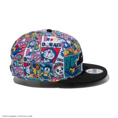 画像5: NEW ERA  9FIFTY ドラえもん コミック オールオーバープリント ブラックバイザー (5)