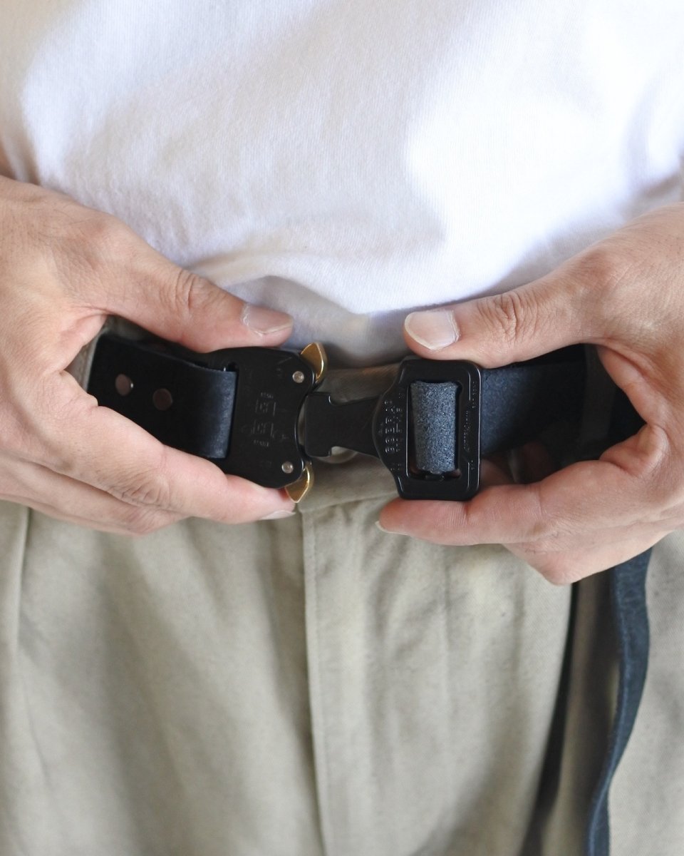 画像10: ANACHRONORM  COBRA BUCKLE LEATHER BELT TYPE2 (10)