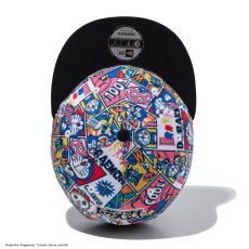 画像2: NEW ERA  9FIFTY ドラえもん コミック オールオーバープリント ブラックバイザー (2)