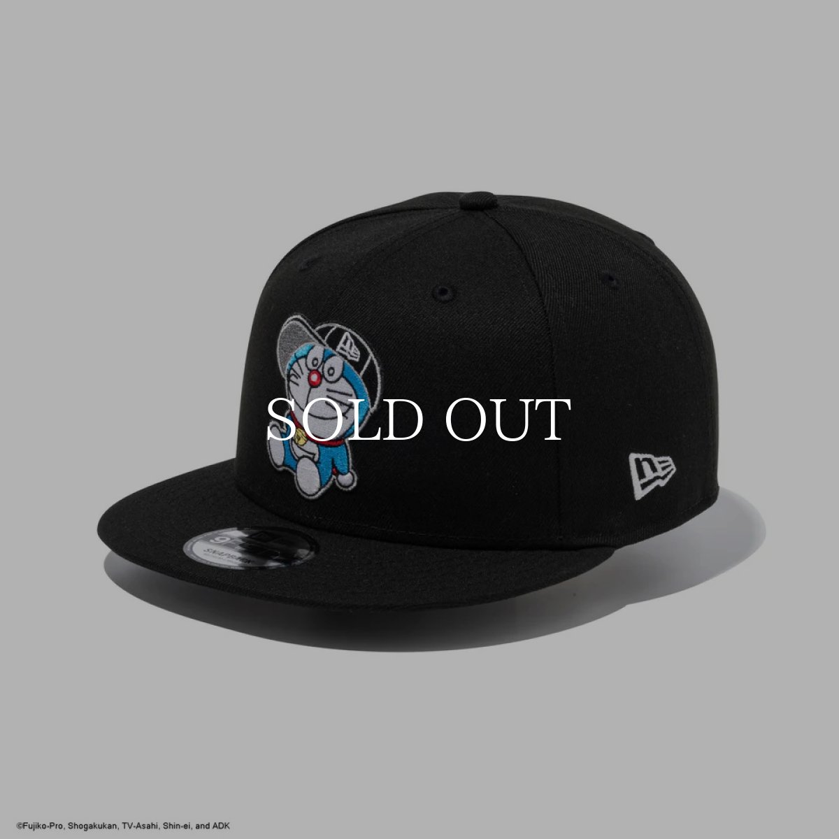 画像1: NEW ERA  9FIFTY ドラえもん キャップ ブラック (1)