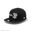 NEW ERA 59FIFTY ドラえもん New Era キャップ ブラック × モノトーン
