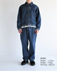 画像4: ANACHRONORM  FRONT TUCK DENIM JACKET (4)
