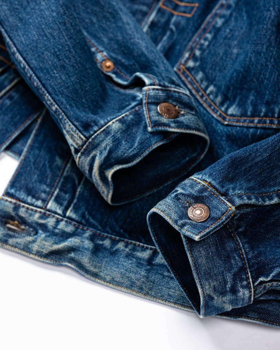 画像9: ANACHRONORM  FRONT TUCK DENIM JACKET (9)