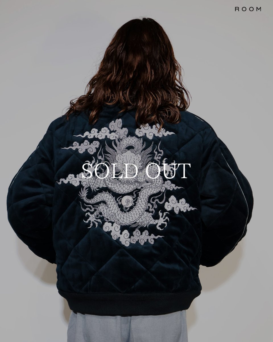 画像5: DELUXE  DELUXE x TB VELOUR SOUVENIR JKT (5)