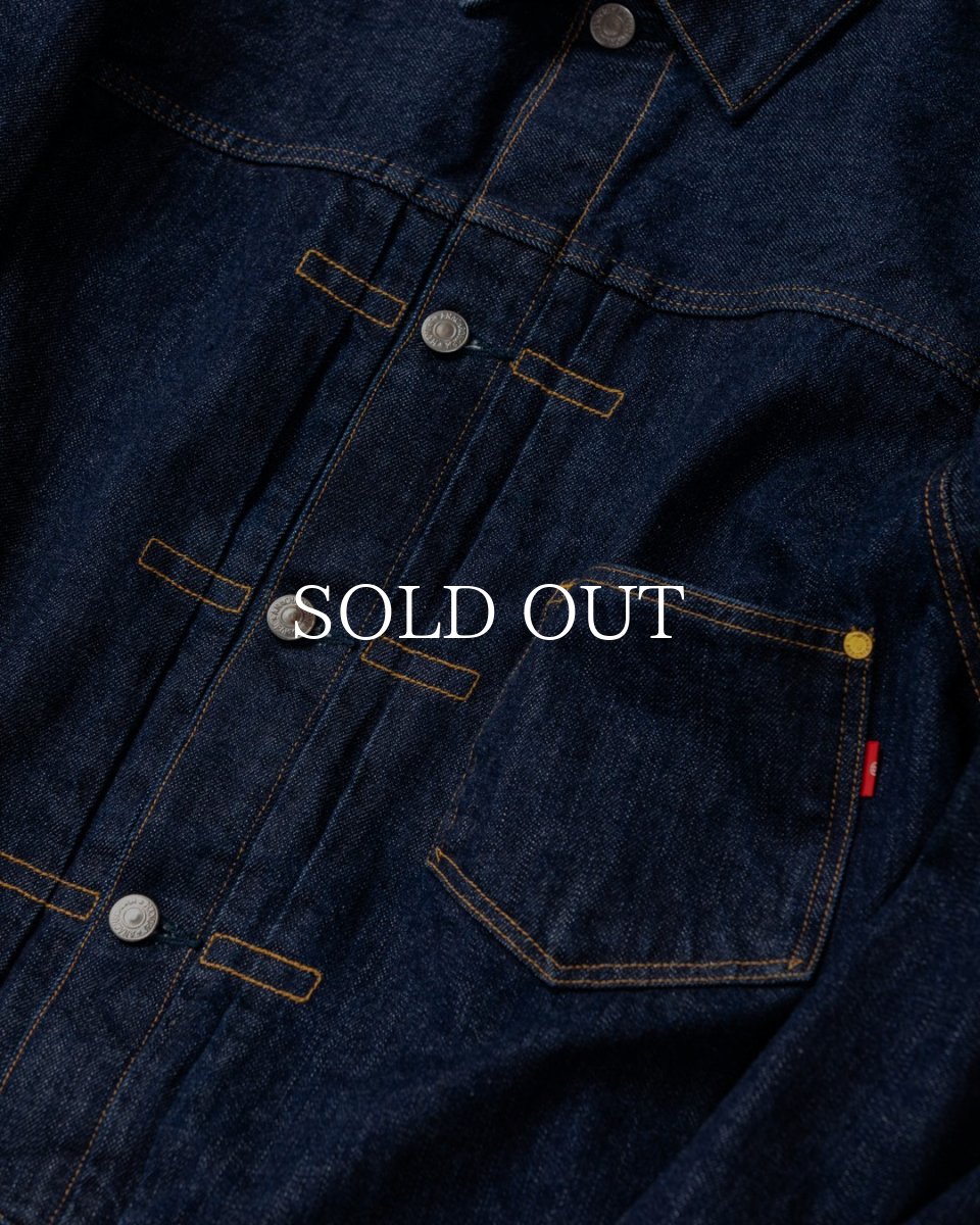 画像7: ANACHRONORM  FRONT TUCK DENIM JACKET (7)