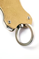 画像4: DELUXE  DELUXE x TB CHECKER PLATE CARABINER (4)