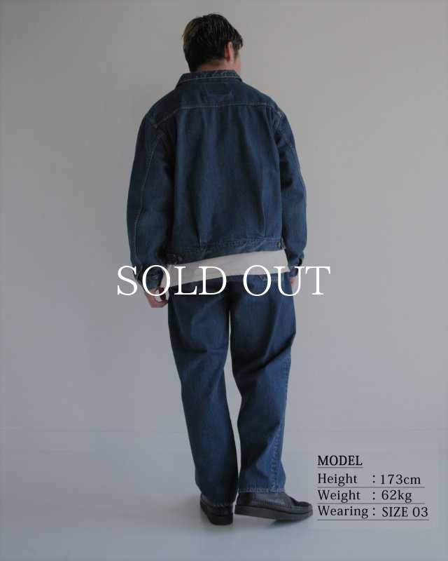 ANACHRONORM FRONT TUCK DENIM JACKET CONTEXT-005-1Y 公式通販