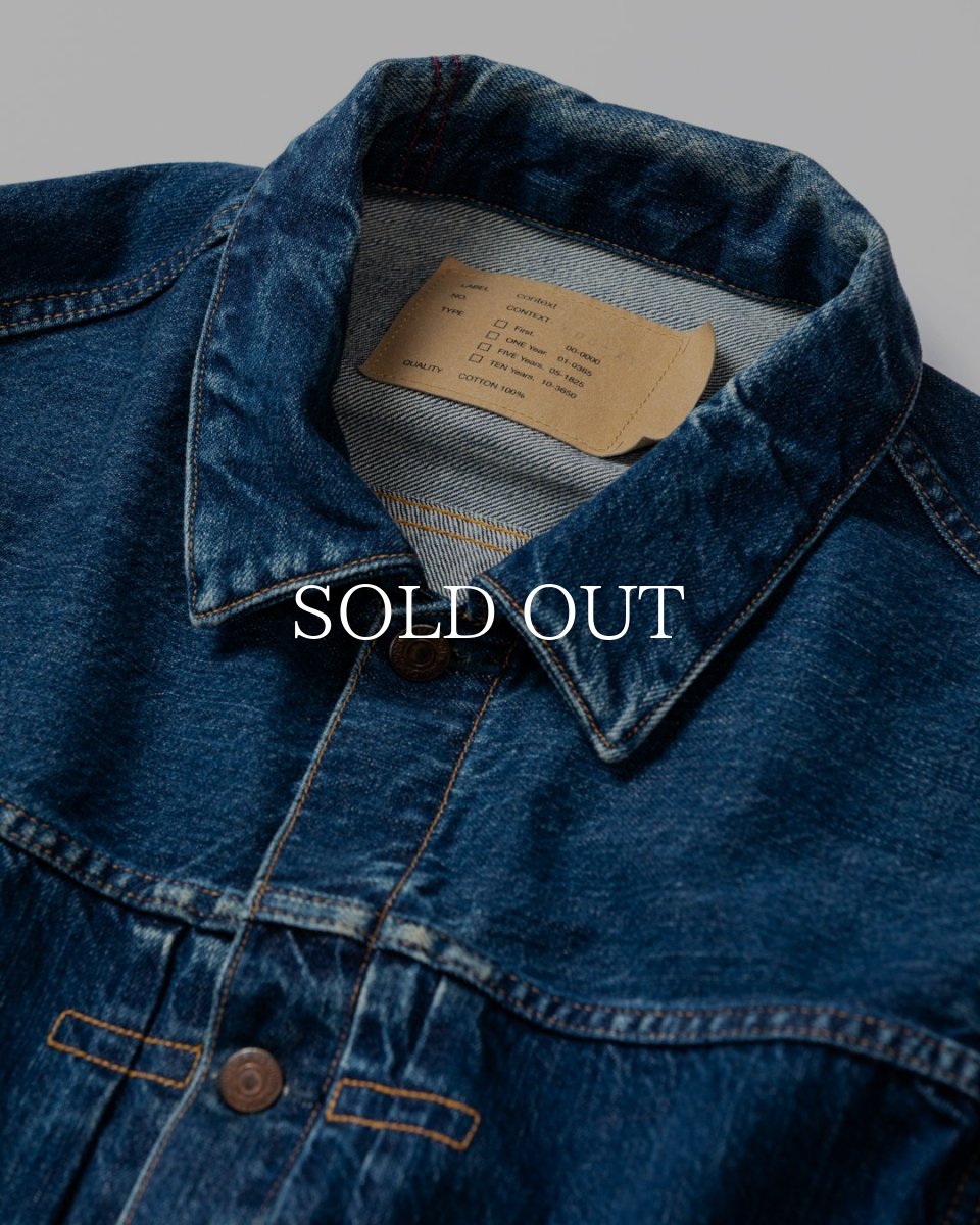 画像7: ANACHRONORM  FRONT TUCK DENIM JACKET (7)