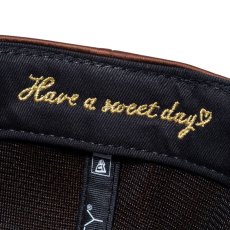 画像5: NEW ERA  59FIFTY Valentine's Day サテン ロサンゼルス・ドジャース ブラウン (5)