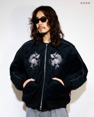 画像4: DELUXE  DELUXE x TB VELOUR SOUVENIR JKT (4)