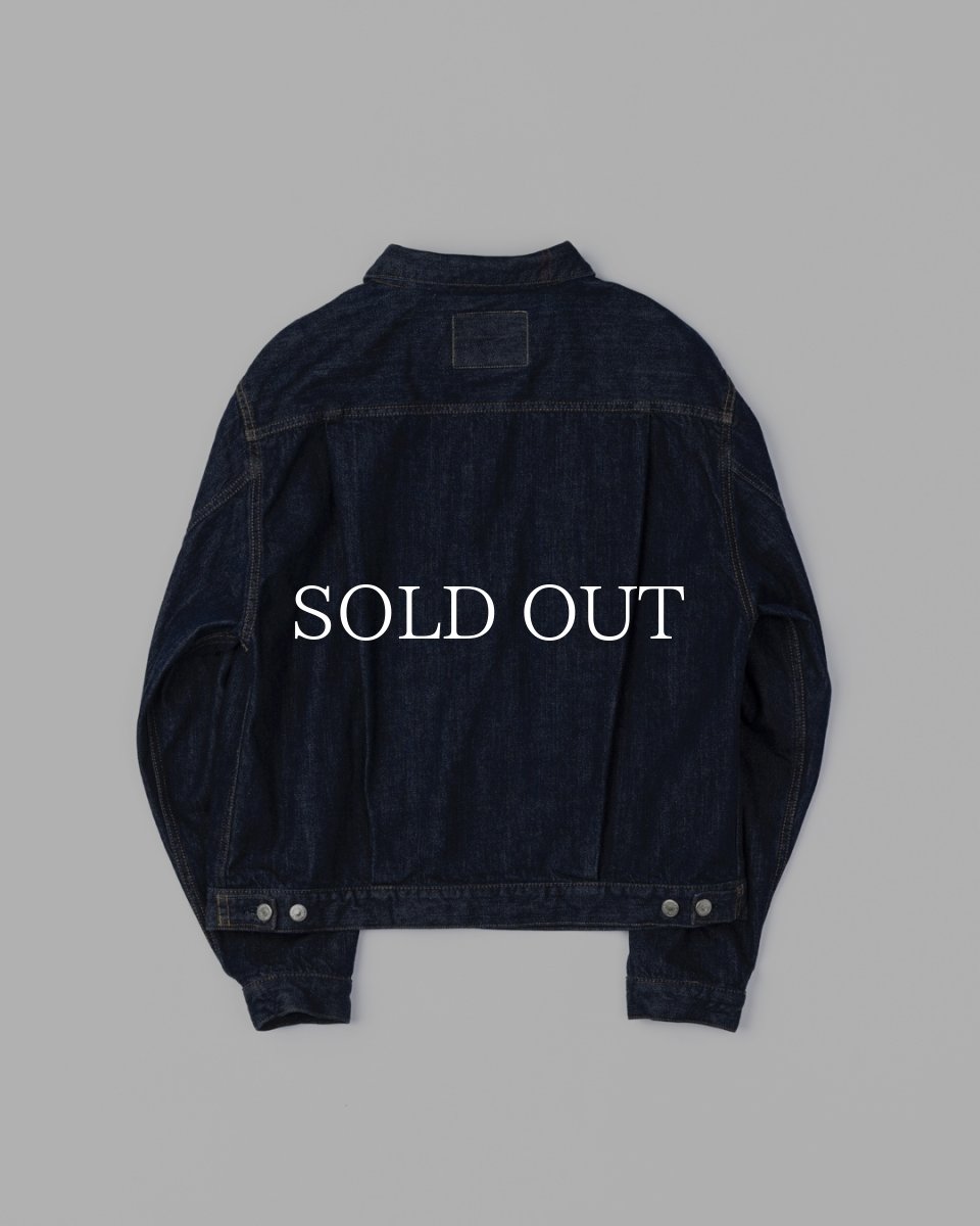 画像2: ANACHRONORM  FRONT TUCK DENIM JACKET (2)