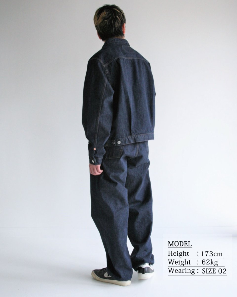 画像5: ANACHRONORM  FRONT TUCK DENIM JACKET (5)