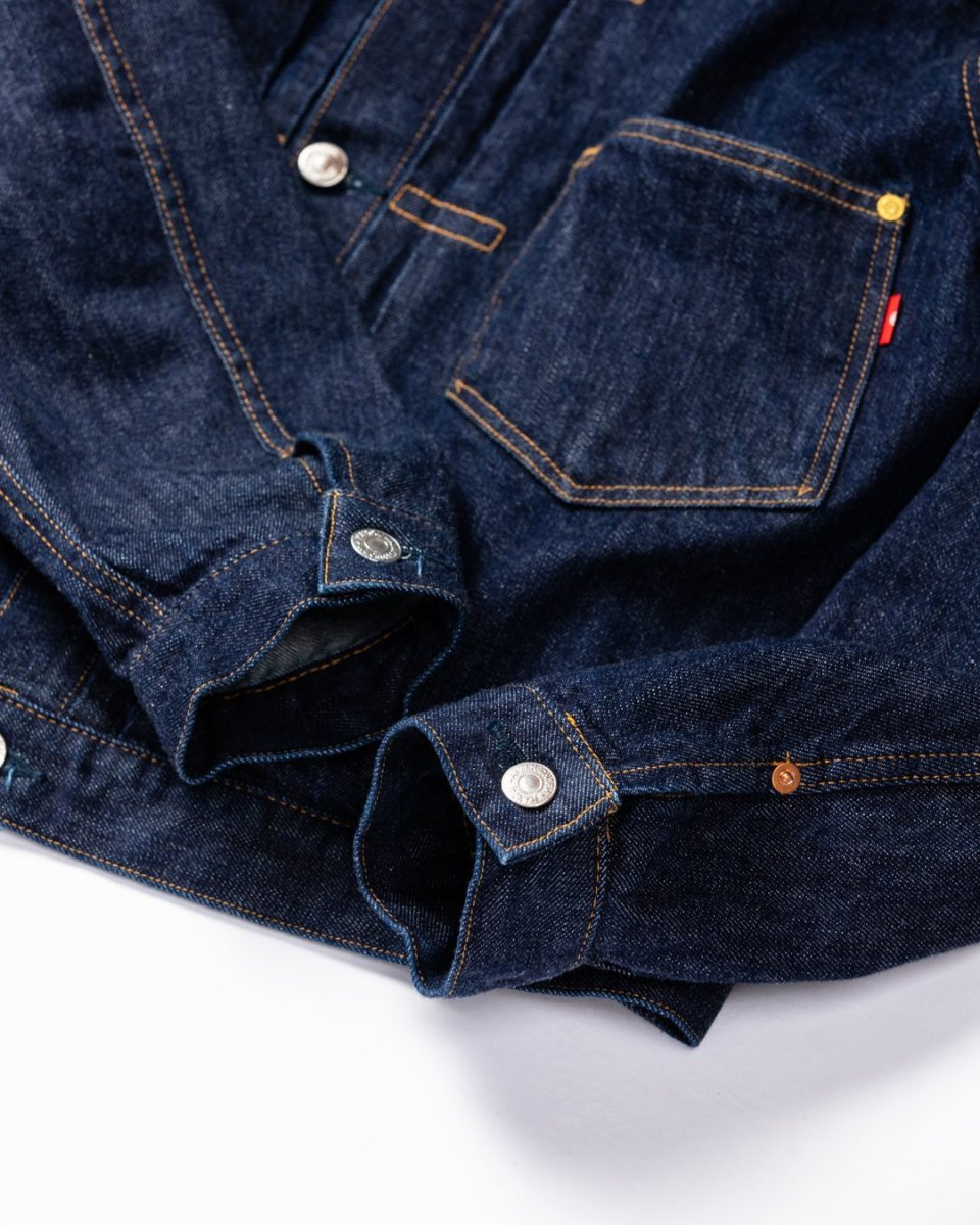画像8: ANACHRONORM  FRONT TUCK DENIM JACKET (8)