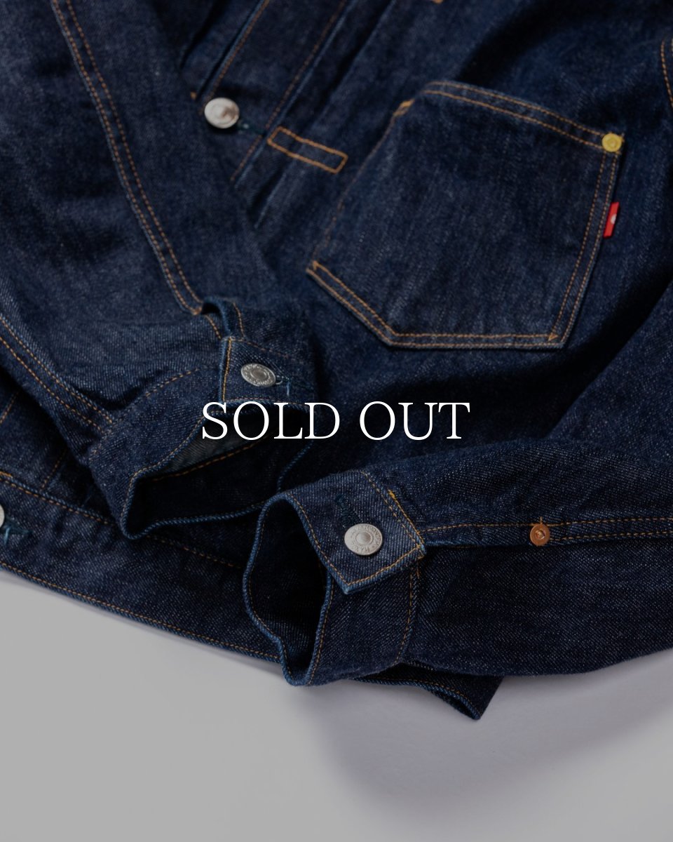 画像8: ANACHRONORM  FRONT TUCK DENIM JACKET (8)