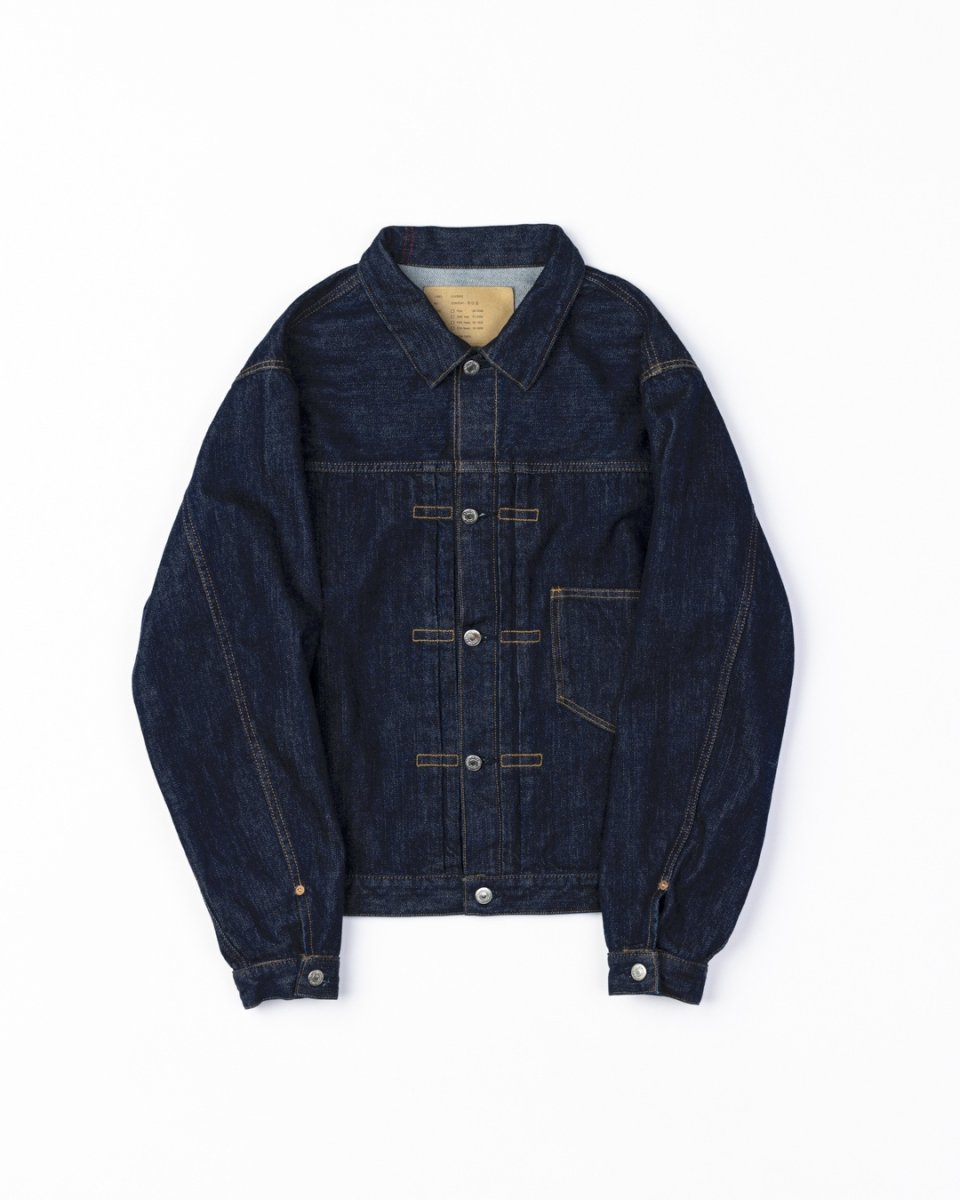 画像1: ANACHRONORM  FRONT TUCK DENIM JACKET (1)