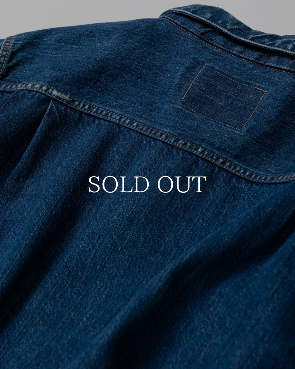 画像10: ANACHRONORM  FRONT TUCK DENIM JACKET (10)