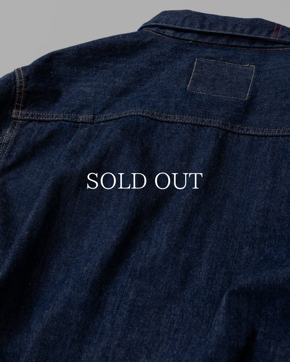 画像9: ANACHRONORM  FRONT TUCK DENIM JACKET (9)