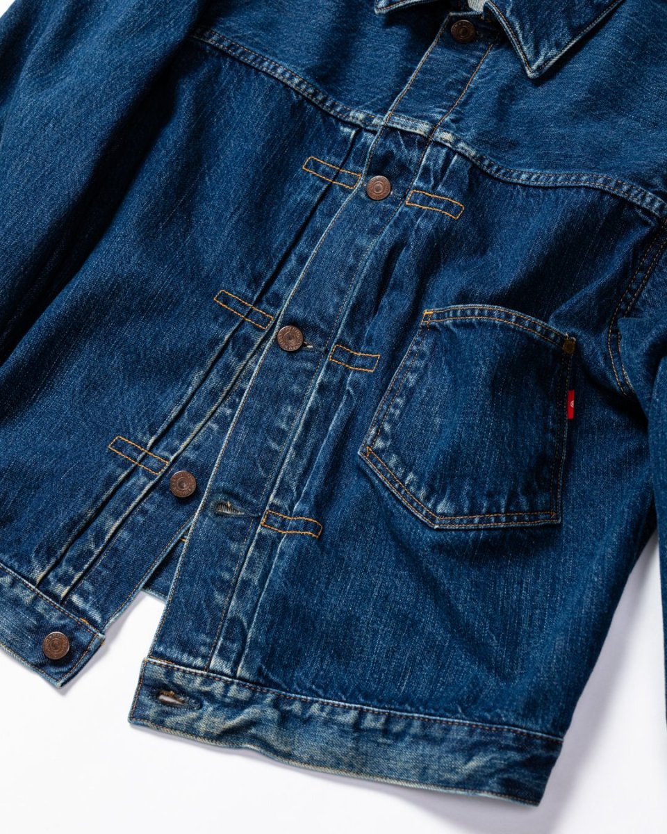 画像8: ANACHRONORM  FRONT TUCK DENIM JACKET (8)