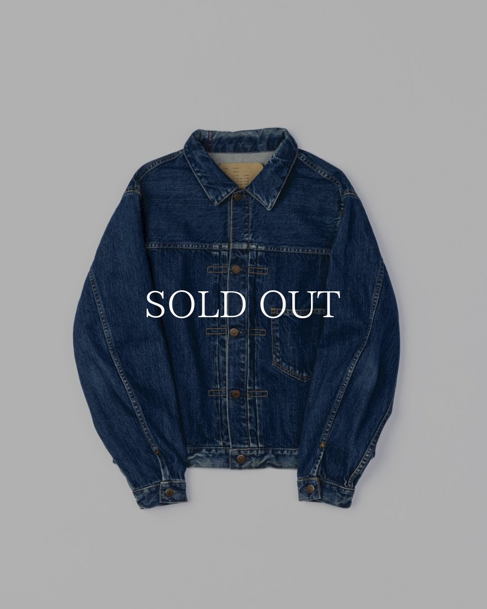 画像1: ANACHRONORM  FRONT TUCK DENIM JACKET (1)