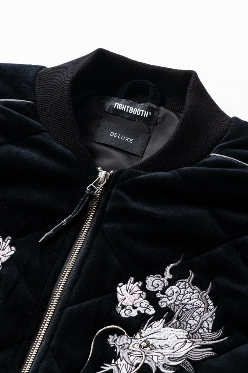 画像7: DELUXE  DELUXE x TB VELOUR SOUVENIR JKT (7)