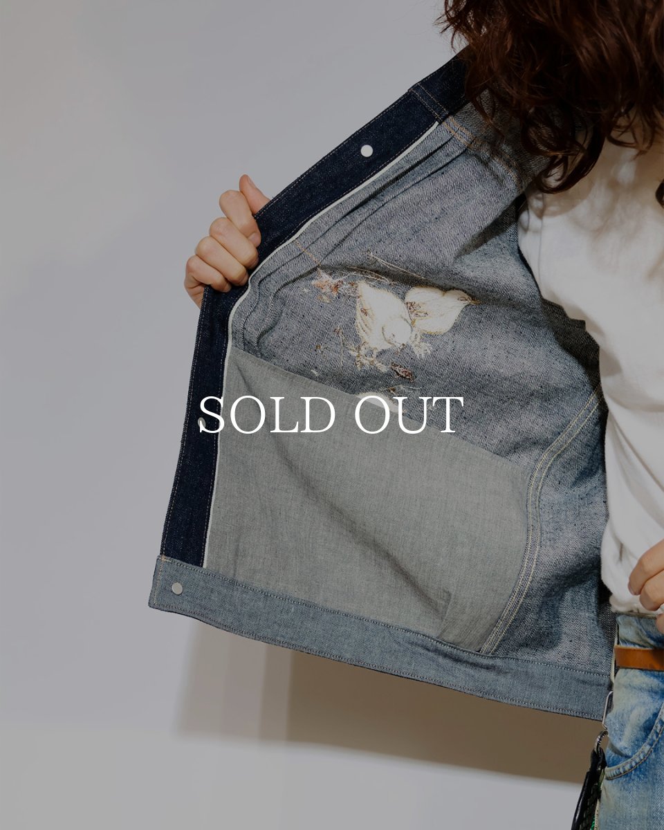 画像6: OLD JOE   ONE POCKET JEAN JACKET (Niwatori to Hiyoko) (6)