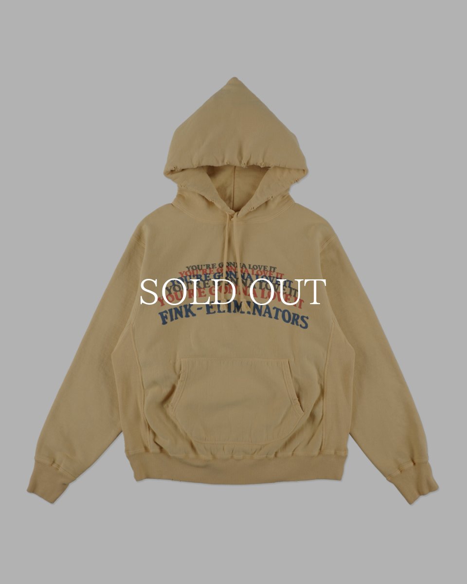画像1: BOW WOW  FINK ELIMINATORS HOODIE AGED (1)