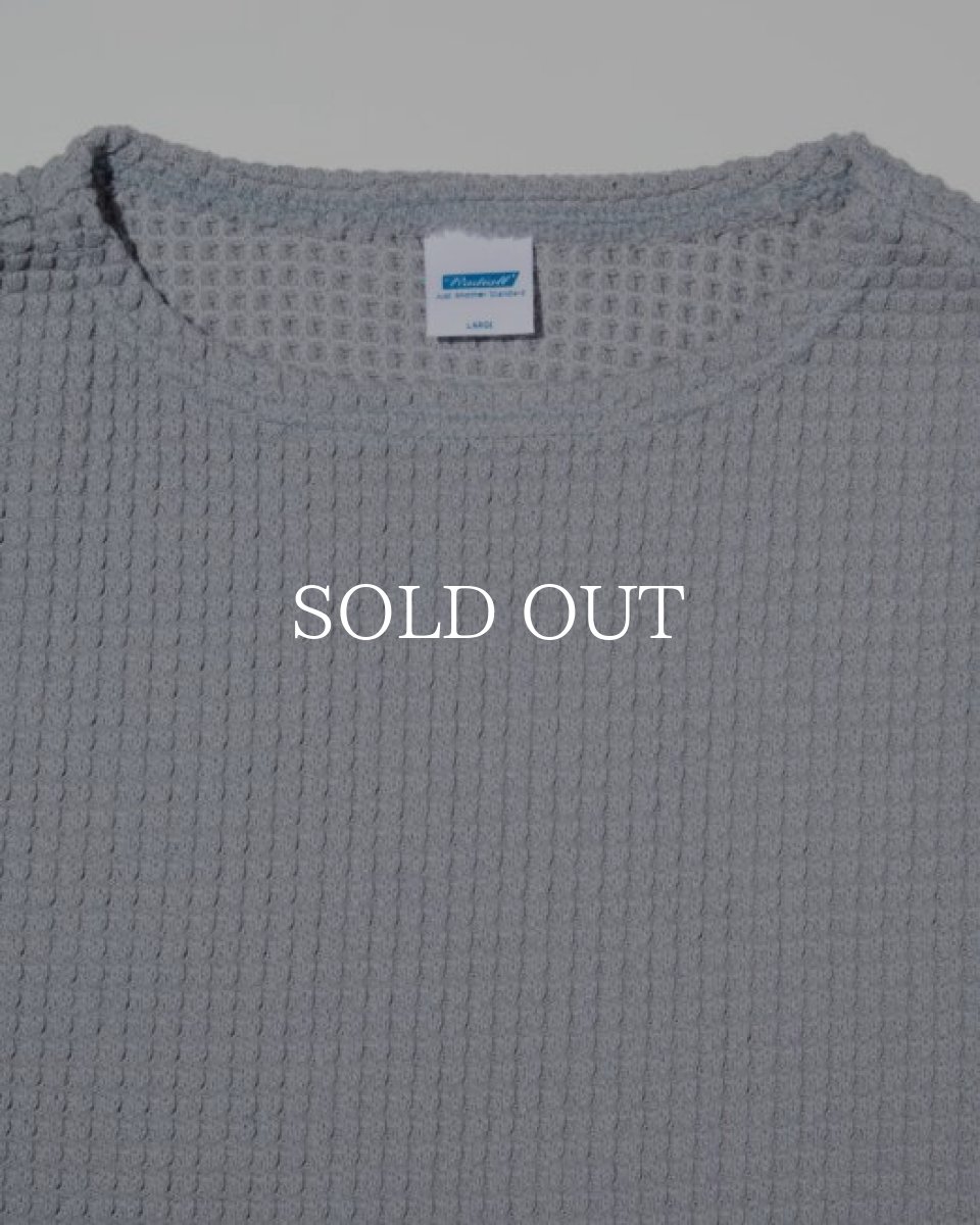 画像9: RADIALL  BIG WAFFLE - BOAT NECK T-SHIRT L/S (9)