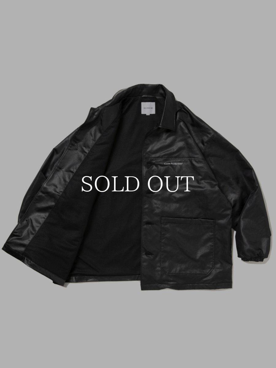 画像2: COOTIE   Damp Coated Satin Car Coat (2)