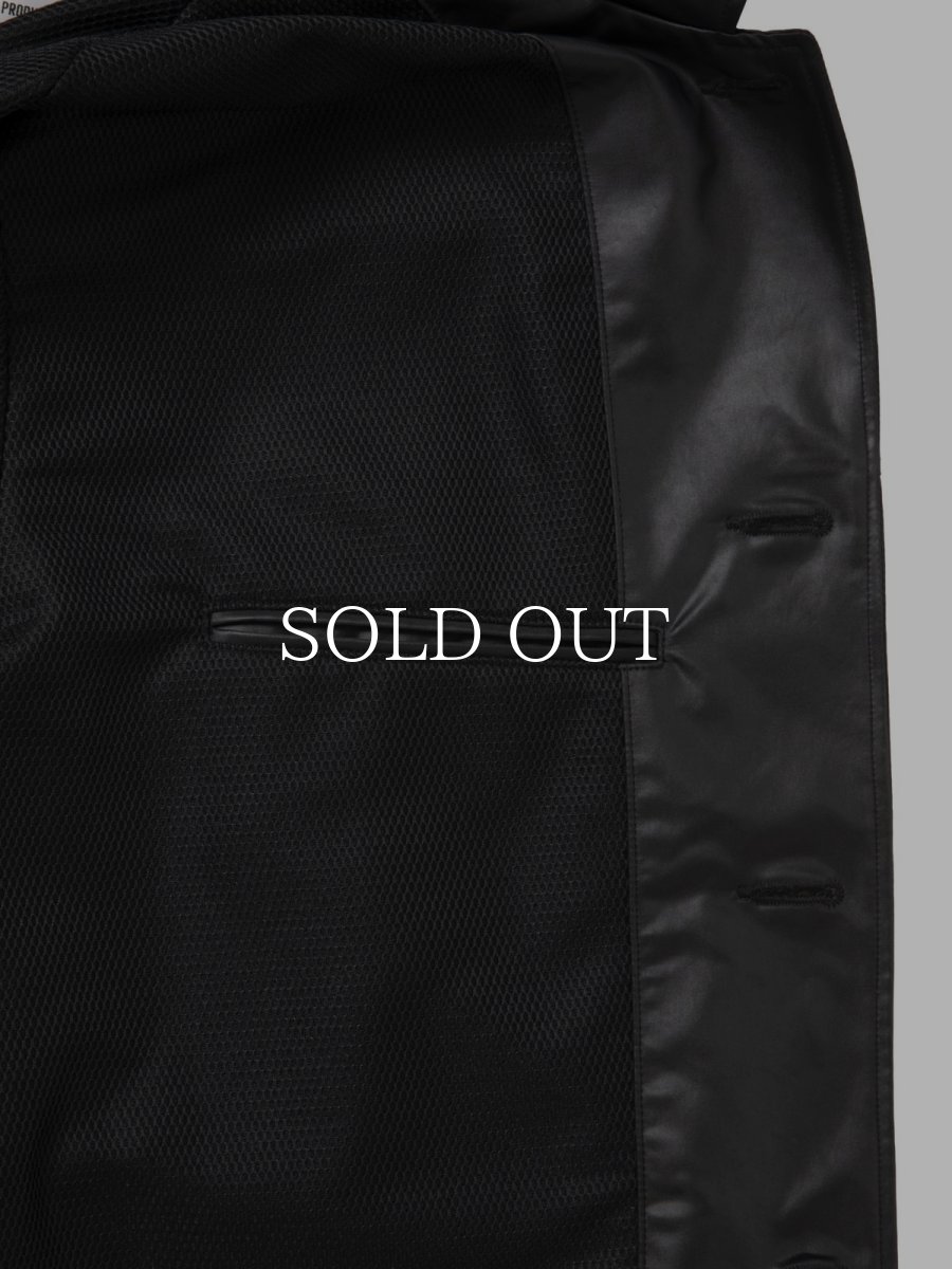 画像4: COOTIE   Damp Coated Satin Car Coat (4)