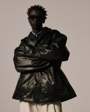 画像5: COOTIE   Damp Coated Satin Car Coat (5)