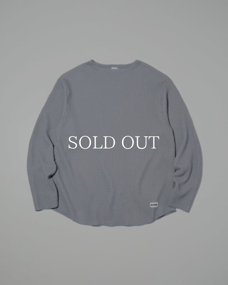 画像7: RADIALL  BIG WAFFLE - BOAT NECK T-SHIRT L/S (7)