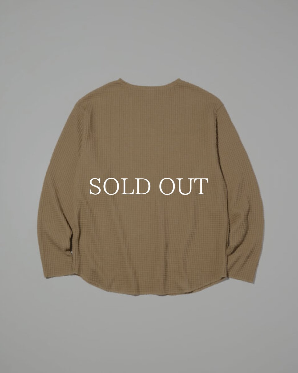 画像6: RADIALL  BIG WAFFLE - BOAT NECK T-SHIRT L/S (6)