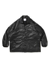 画像1: COOTIE   Damp Coated Satin Car Coat (1)