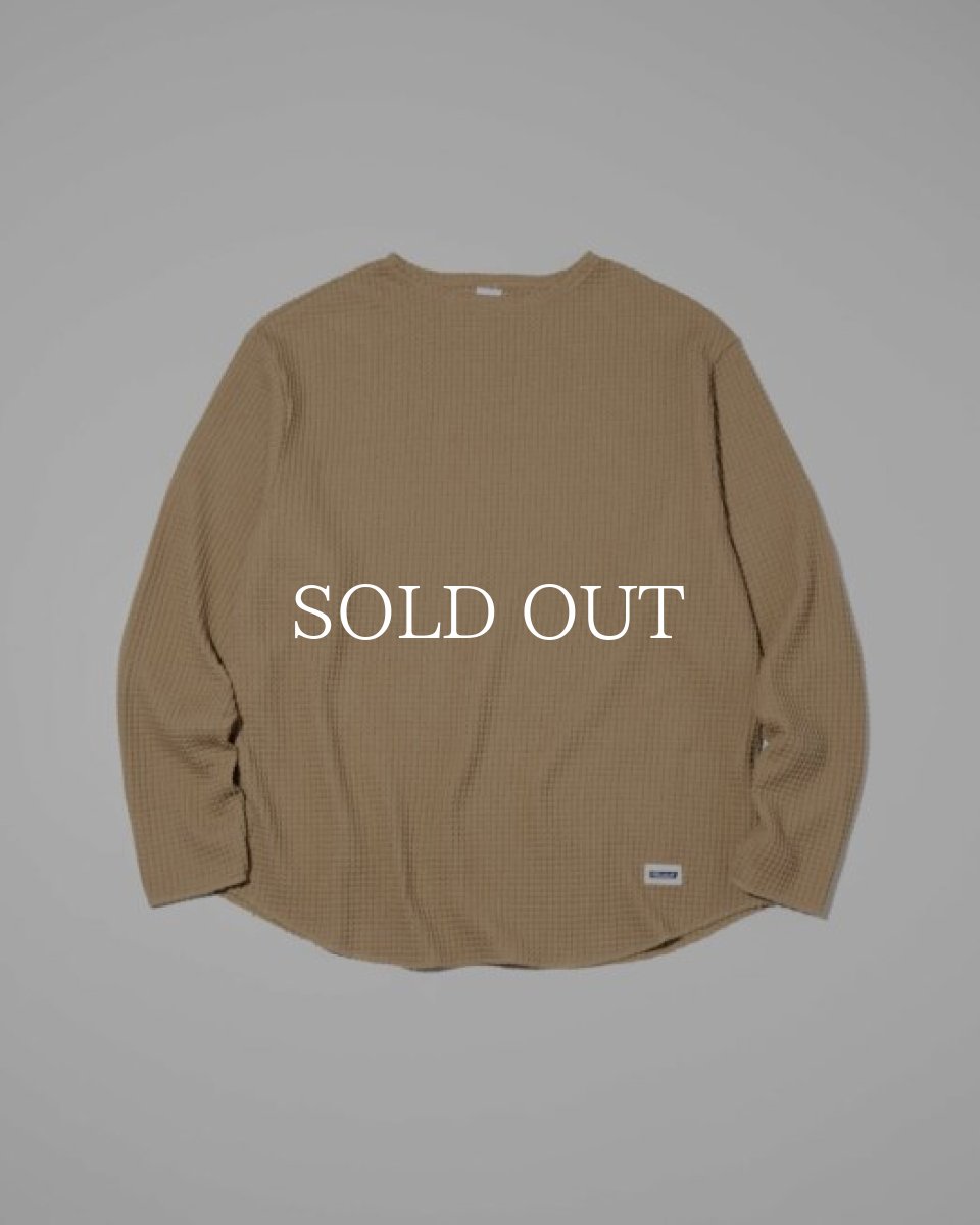 画像5: RADIALL  BIG WAFFLE - BOAT NECK T-SHIRT L/S (5)