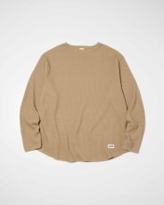 画像5: RADIALL  BIG WAFFLE - BOAT NECK T-SHIRT L/S (5)