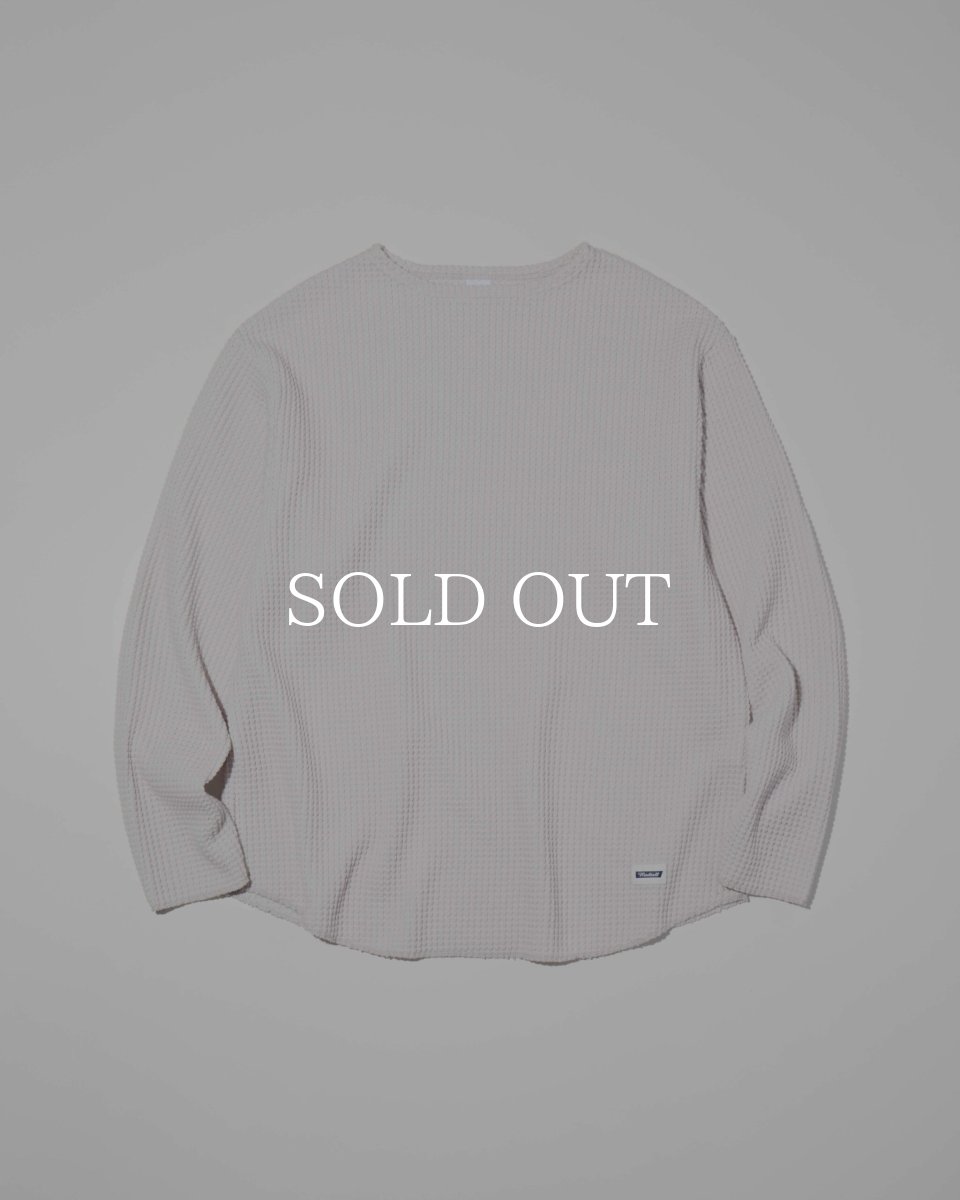 画像3: RADIALL  BIG WAFFLE - BOAT NECK T-SHIRT L/S (3)