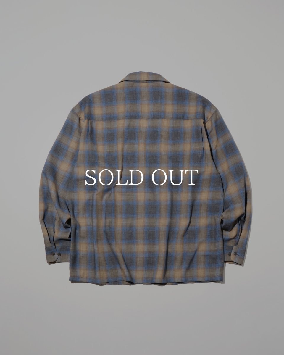 画像2: RADIALL  BELAIR - OPEN COLLARED SHIRT L/S (2)