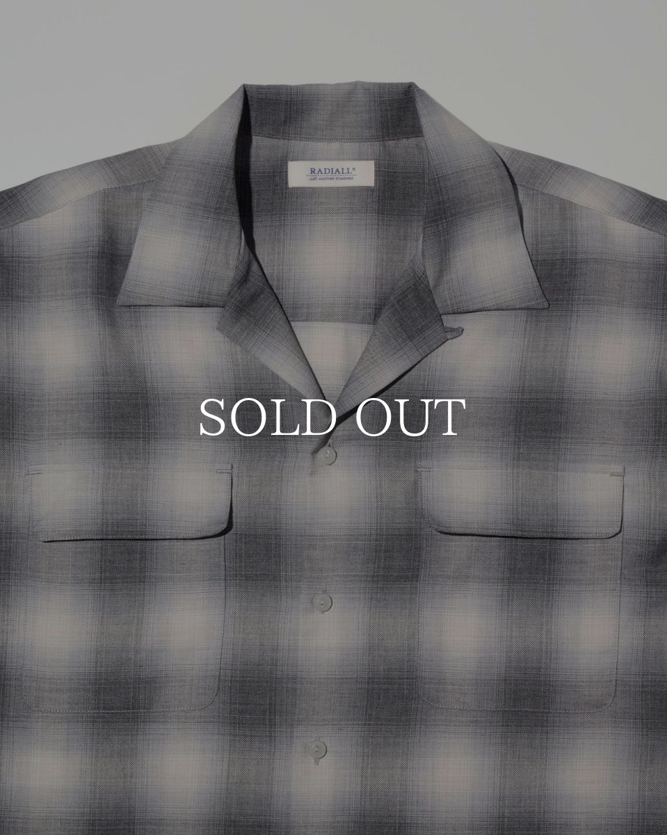 画像7: RADIALL  BELAIR - OPEN COLLARED SHIRT L/S (7)